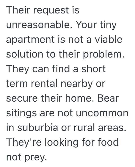 Screenshot 2025 12 10 at 12.00.57 PM Her Brother And His Family Want To Move In With Her While Theyre Having Construction Done On Their House, But Shes Hesitant Since She Lives In A 1 Bedroom Apartment