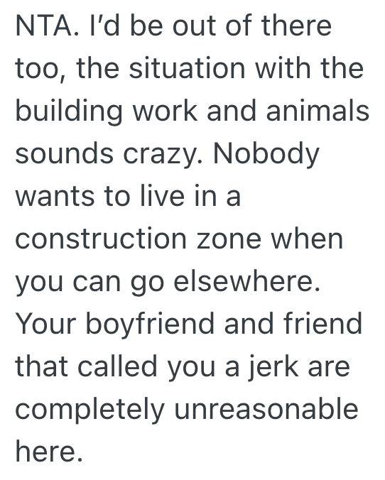 Screenshot 2025 12 10 at 12.37.50 PM Woman Has An Impossible Time Sleeping While Construction Is Going On At Her Boyfriends House, So She Moves In With A Friend