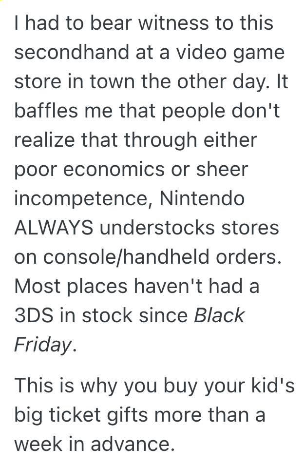Screenshot 2025 12 13 at 10.47.06 AM Angry Customer Wants To Buy A Popular Video Game Console, And The Supervisor Tells Her Its Sold Out. But She Persists And Gets Her Ego Checked By Somebody Even Higher Up.