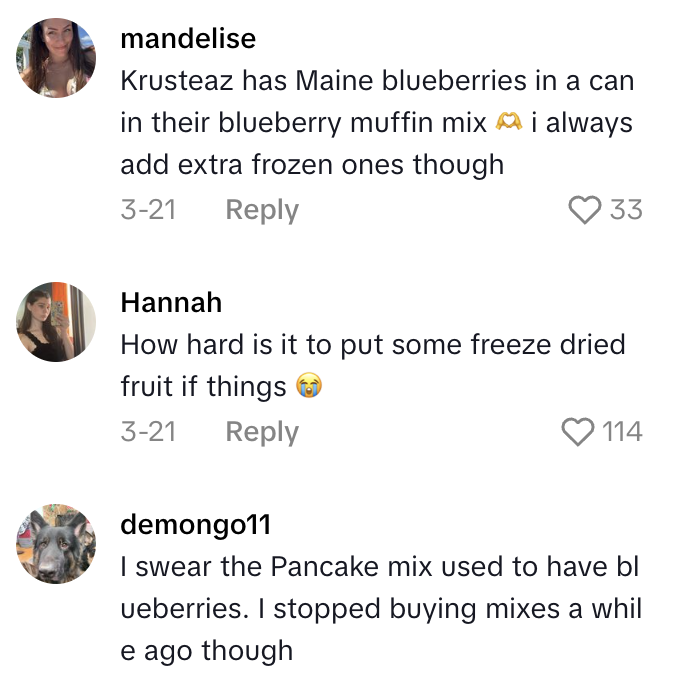 Screenshot 2025 12 15 at 8.26.53 AM Walmart Shopper Inspected The Ingredients Of Blueberry Pancake Mixes To See Whats Actually Inside
