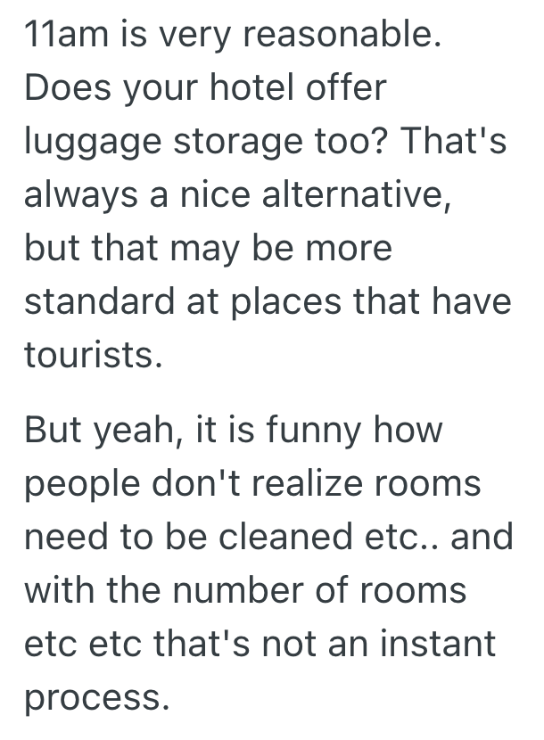 Screenshot 2025 12 18 at 6.05.02 PM Entitled Hotel Customers Asks A Supervisor To Waive The Late Check Out Fee, But She Only Agrees To Give Them An Extra 15 Minutes