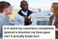 All His Coworkers Ignored His Commendation In The Group Chat From The Boss, So This Man Felt Excluded And Embarrassed