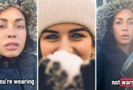 Coats With The Fur Around The Hood Look Great, But One Influencer Is Telling Her Followers That Fur Isn’t Just For Fashion