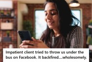 Tech Support Employee Saw A Facebook Post From A Client Trying To Get Other People To Say Negative Things About The Company, But His Plan Backfired