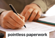 Civil Engineer Questions Why Forms Need To Be Filled Out By Hand Instead Of Digitally, So The Timekeeper Gets Laid Off