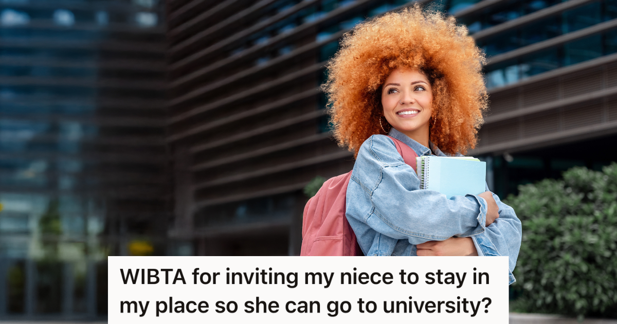 Her Brother Doesnt Want His Daughter To Go To University, So Shes Not Sure If She Should Go Against Her Brothers Wishes To Help Her Niece smiling young woman wearing backpack and holding notebooks