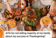 Teenage Girl Was Accepted to Dental Hygiene School, But She Didn’t Want To Announce The News To Everyone At Thanksgiving