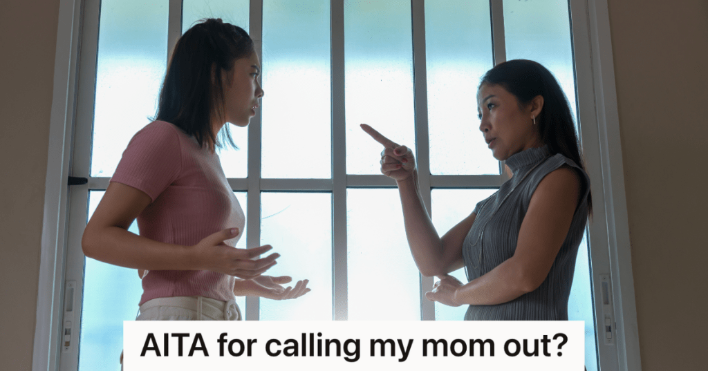 teenage girl and mother arguing