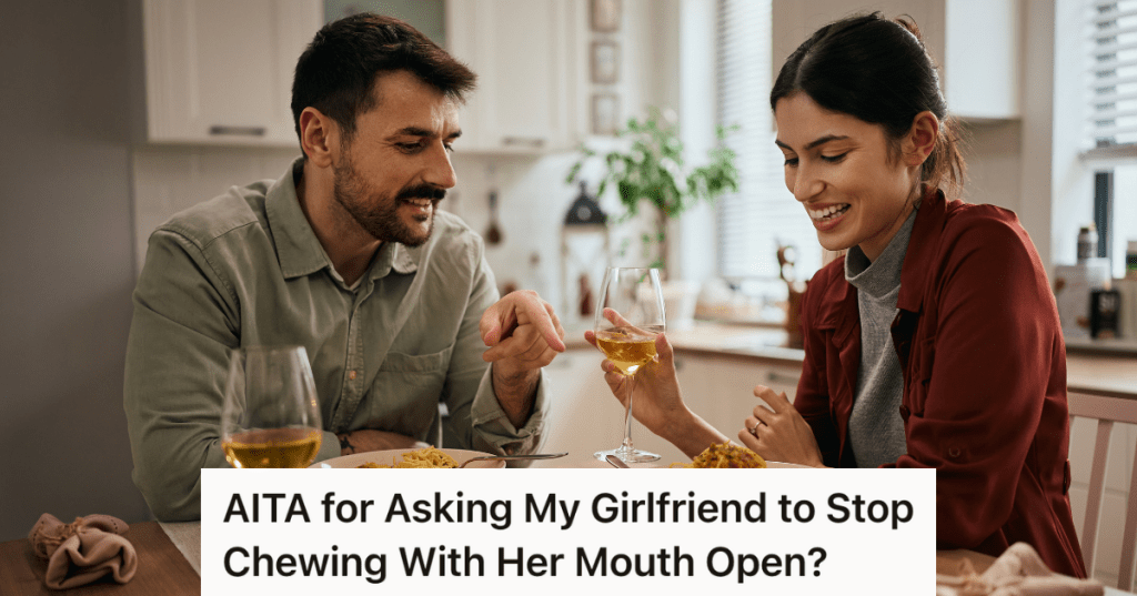 couple eating at a table together