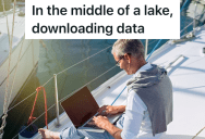 Coworker Has Trouble Downloading Data From A Tracking Antenna, But His Colleague Figures Out How To Speed Up The Process A Lot