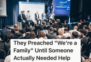 Company CEO Wants Employees To Think Of The Company As A “Family,” But When One Employee Asks For A Favor, She’s Not Treated That Way