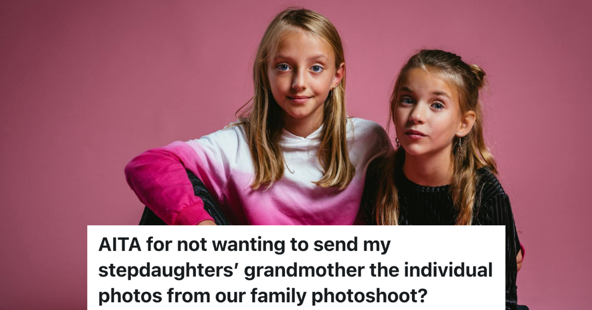 two tween age girls against a pink background