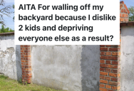 New Neighbors Use His Property When He’s Not Home, So He Hires A Construction Company To Put Up A Wall