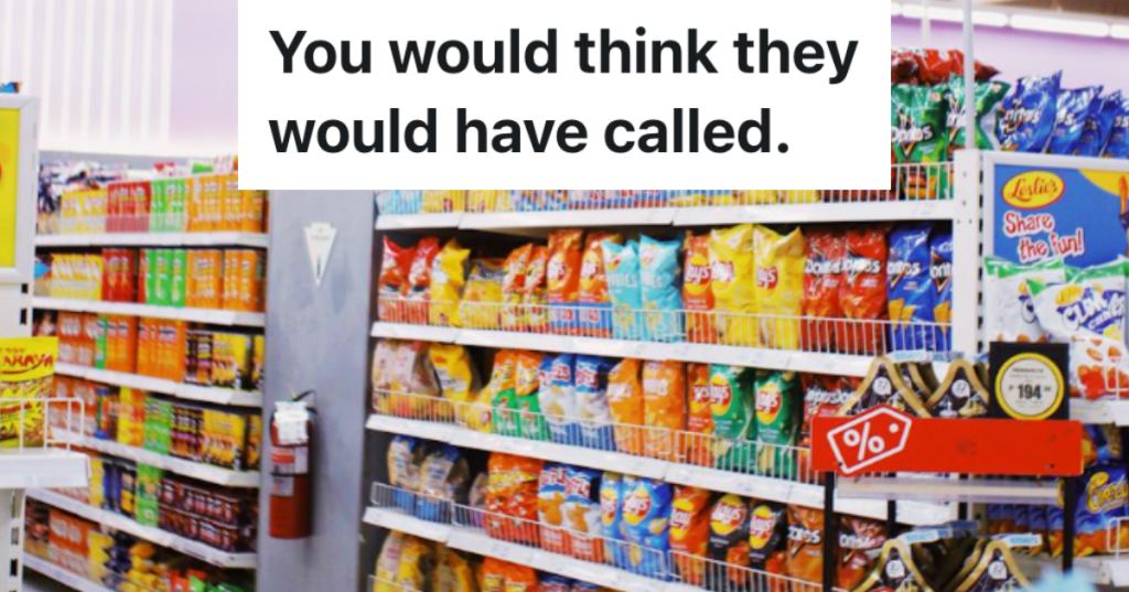 grocery store aisle filled with bags of chips
