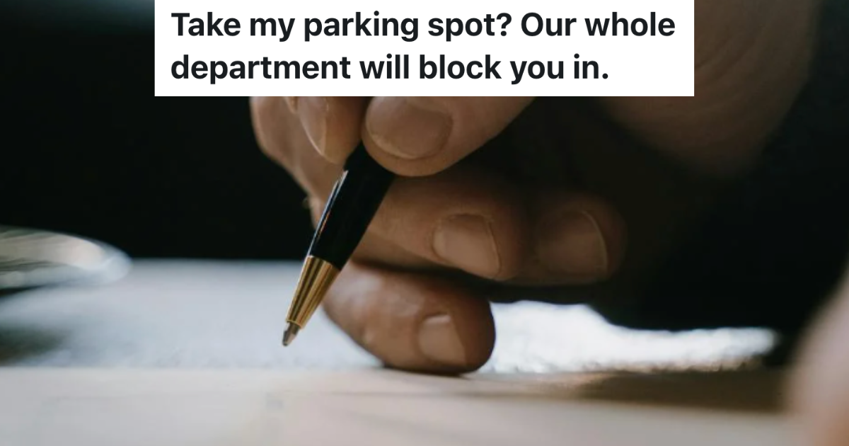 closeup of person writing a note