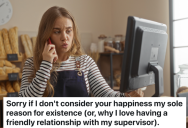 Customer Yells At Service Desk Employee For Answering The Phone, But Her Supervisor Had Her Back And Made Sure She Didn’t Get In Trouble