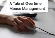 Company Pays Employee Overtime Just To Move A Computer Mouse, But Tech Support Fixes The Problem In 5 Minutes
