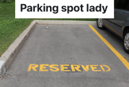 Entitled Driver Is Upset That Someone Parked In Her Reserved Parking Spot, So An Employee Pointed Out That There Were Open Visitor Spots