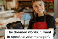Cashier Had To Deal With A Difficult Customer, So Her Next Customer Insisted On Speaking To Her Supervisor And Telling How Well They Handled It