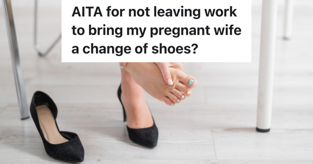 closeup of woman taking off her high heels and massaging her feet