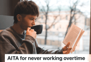 Employee Refuses To Work Overtime At His Job, So His Coworker Thinks He’s Lazy And Not A Team Player