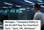 Company Tells IT Workers They Have To Work Overtime Without Pay, But The Employees Know It’s Illegal And Work With A Lawyer To Get A Big Payday
