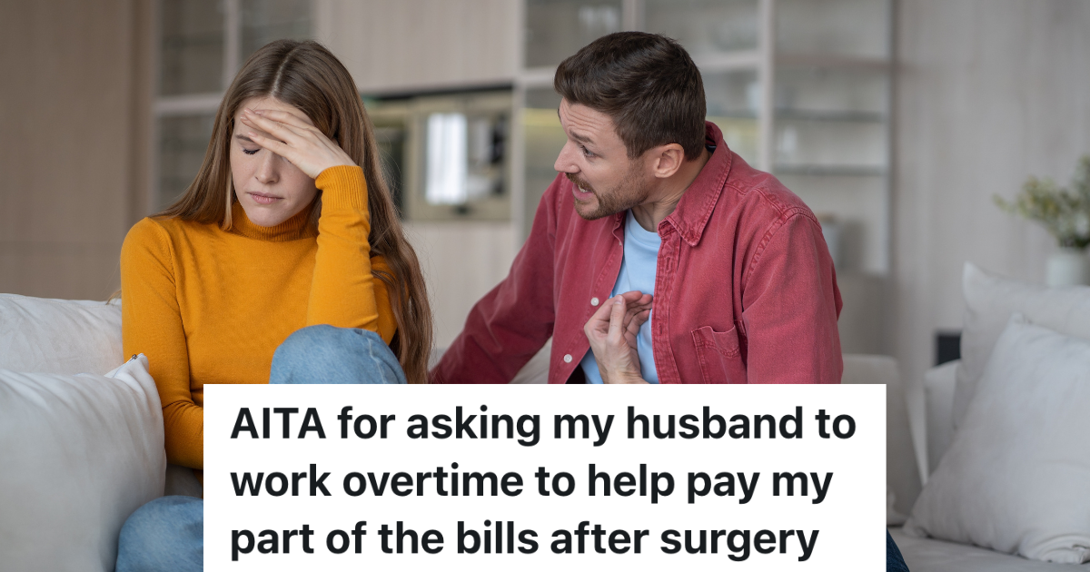 man yelling at woman while she turns away