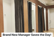 Employee Is Worried That A Customer Might Try To Steal Something, But The Supervisor Has Her Back