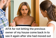 Young Woman Shows Up Wanting To See The Inside Of The House Where She Grew Up, But The Homeowners Lock The Door And Refuse To Let Her In