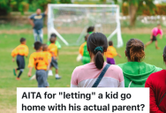 Parent Agrees To Give A Ride To One Of His Son’s Friends From Soccer, But When The Kid’s Dad Is At The Game, He Lets Him Take The Kid Home Instead