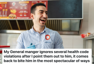 Fast Food Employee Discovers Multiple Health Code Violations, But His Manager Makes It Worse By Not Paying Overtime