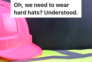 Senior VP Complains That Construction Employees Aren’t Wearing Hard Hats, So One Employee Orders Colorful Hard Hats That Nobody Can Ignore