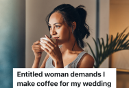 Bride’s Aunt-In-Law Compliments Her Coffee But Insults Her As A Person, So She Leaves The Tasting At The Wedding Caterer’s Early