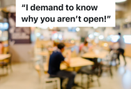 Boss Tells Employee To Close An Hour Early So They Can Avoid Overtime, But An Angry Customer Threatens To Call Corporate