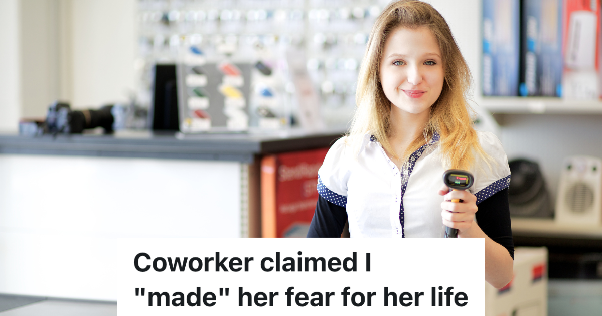 Part Time Employee Isnt Allowed Overtime, But Her Coworker Tries To Get Her In Trouble When She Refuses To Pick Up More Hours female cashier at retail store