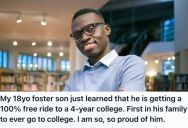 Woman Is Proud Of Her Foster Son Who Overcame Challenges And Is Now Pursuing Robotics, Mechanical Engineering, And 3D Printing