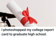Woman Photoshopped Her Grade To Graduate High School, So Now She Fears It Will Ruin Her Dream Of Becoming A CPA One Day