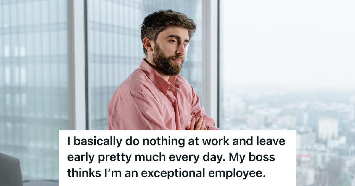 Man feeling bored in the office