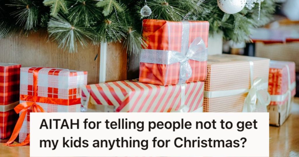 Gifts under the Christmas tree