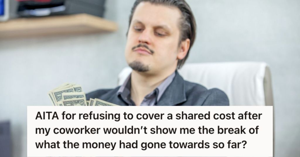 Man in suit counting $1 bills