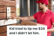 Driver Delivered To A Teenager Who Accidentally Gave Him A Huge Tip, So He Decided To Do The Right Thing And Be Honest