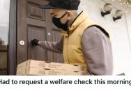 Man Delivered To A Beloved Elderly Woman Who Didn’t Answer The Door, So Now He’s Worried That Something Bad Might Have Happened To Her