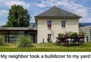 Homeowner Bought A House With An Empty Lot, But Witnessed His Neighbors Disregard Property Lines. So Now He’s Forced To Protect His Property.