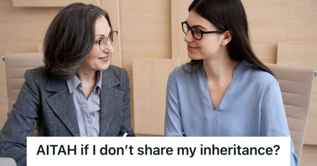 Woman talking to a lawyer and smiling