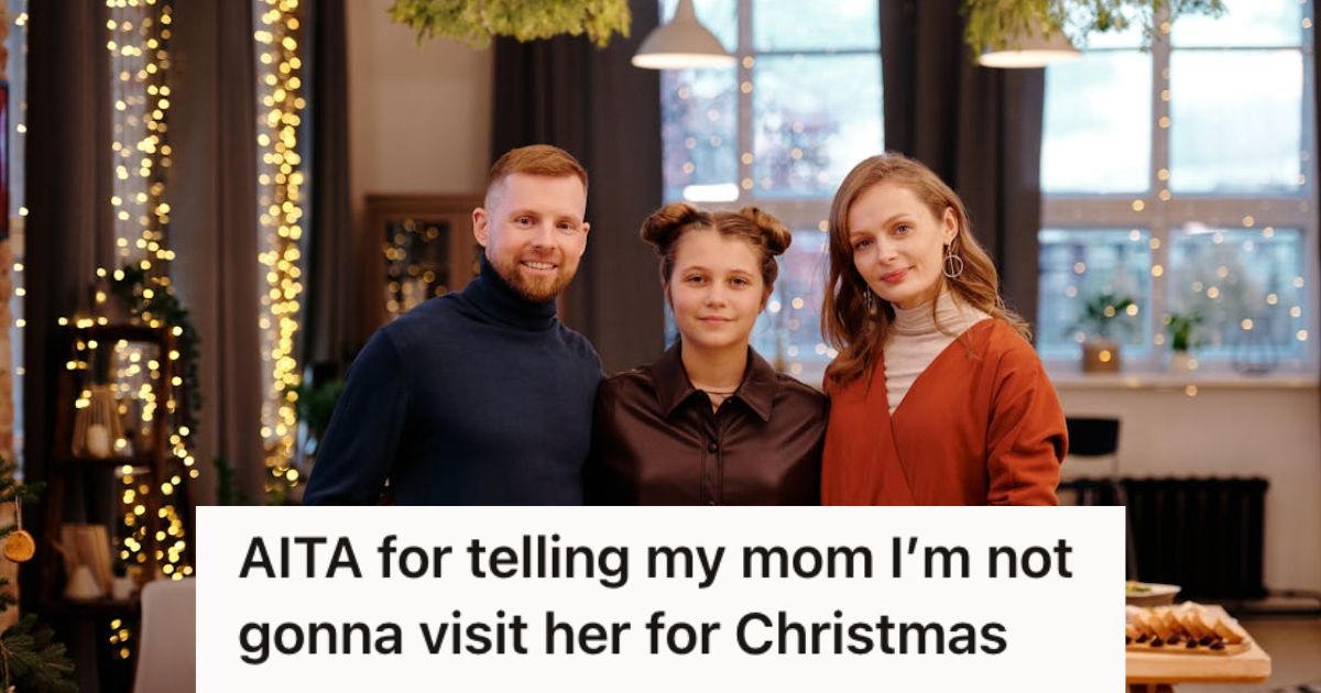 A happy family posing for a picture