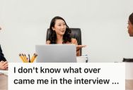 Woman Attended A Job Interview And Expressed Her Complete And Honest Views, But One Of The Hiring Managers Walked Out Mid-Interview