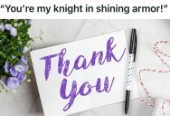 Law Firm Employee Helped A Coworker In Trouble, So He Received The Sweetest Thank You And Was Called Her “Knight In Shining Armor”