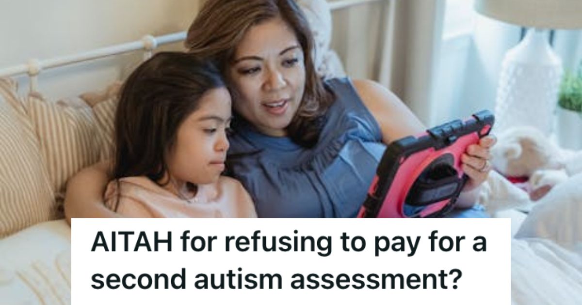 Man Questioned His Wife’s Claims About Their Childs Condition, So He Decided To Get A Professional Assessment Mother and young girl watching video on a tablet