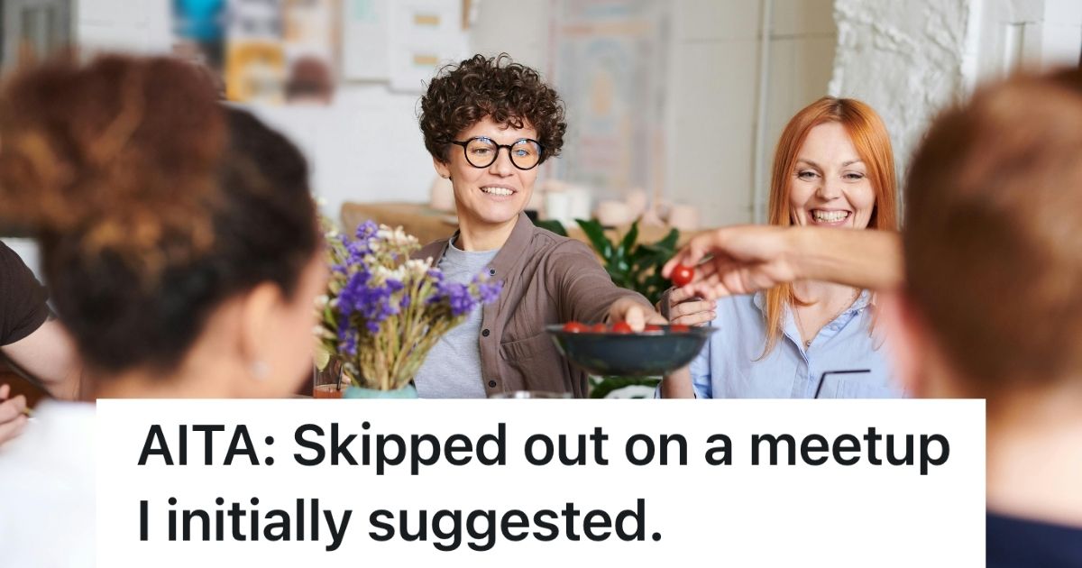 Busy Woman Assumed A Friend Meetup Was A No Go, So She Had A Good Time With Other Friends And Family. But When The Plans Spark Up Again, Her Friends Wonder Why She Cant Come. Group of women toasting at a table