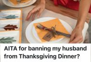Woman Prepares Thanksgiving Dinner And Asks Her Husband To Pick Up Some Things, But When He Refused She Banned Him From Dinner